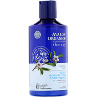 Avalon Organics, Scalp Normalizing Conditioner, Tea Tree Mint Therapy, 14 oz (397 g)