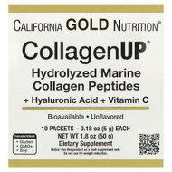 <img alt="California Gold Nutrition, CollagenUP, Hydrolyzed Marine Collagen Peptides with Hyaluronic Acid and Vitamin C, Unflavored, 10 Packets, 0.18 oz (5 g) Each" title="California Gold Nutrition, CollagenUP, Hydrolyzed Marine Collagen Peptides with Hyaluronic Acid and Vitamin C, Unflavored, 10 Packets, 0.18 oz (5 g) Each,898220013449"