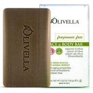 Olivella, Face & Body Bar, Fragrance Free, 3.52 oz (100 g) (Discontinued Item)