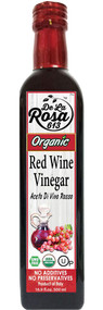 3 PACK of De La Rosa Organic Italian Red Wine Vinegar -- 16.9 fl oz
