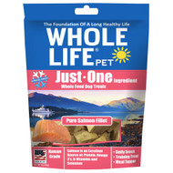 3 PACK of Whole Life Pet Just One Ingredient Whole Food Dog Treats Pure Salmon Fillet -- 2 oz