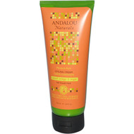Andalou Naturals, Styling Cream, Argan Oil and Shea, Moisture Rich, 6.8 fl oz (200 ml)
