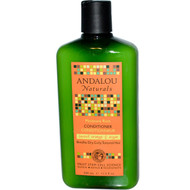 Andalou Naturals, Conditioner, Moisture Rich, For Soft, Smooth Sheen, Argan Oil & Shea, 11.5 fl oz (340 ml)
