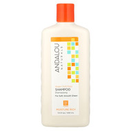 <img alt="Andalou Naturals, Shampoo, Moisture Rich, For Soft, Smooth Sheen, Argan Oil & Shea, 11.5 fl oz (340 ml)" title="Andalou Naturals, Shampoo, Moisture Rich, For Soft, Smooth Sheen, Argan Oil & Shea, 11.5 fl oz (340 ml),859975002034"