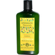 Andalou Naturals, Shampoo, Brilliant Shine, For Strength and Vitality, Sunflower & Citrus, 11.5  fl oz (340 ml)