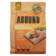 3 PACK of Abound Natural Cat Food Chicken & Brown Rice Recipe -- 3.5 lb