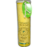 3 PACK of Aloha Bay Palm Wax Candle Manipura Yellow -- 1 Candle