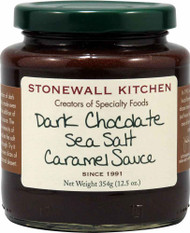 3 PACK of Stonewall Kitchen Dessert Sauce Dark Chocolate Sea Salt Caramel -- 12.5 oz