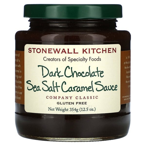 <img alt="Stonewall Kitchen, Dark Chocolate Sea Salt Caramel Sauce, 12.5 oz  (354 g)" title="Stonewall Kitchen, Dark Chocolate Sea Salt Caramel Sauce, 12.5 oz  (354 g),711381310045"