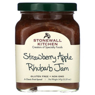 <img alt="Stonewall Kitchen, Strawberry Apple Rhubarb Jam, 12.25 oz (347 g)" title="Stonewall Kitchen, Strawberry Apple Rhubarb Jam, 12.25 oz (347 g),711381003015"