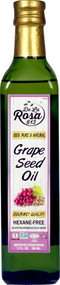 3 PACK of De La Rosa Grape Seed Oil Non GMO Hexane-Free -- 17 fl oz