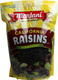 3 PACK of Mariani Premium California Raisins -- 40 oz