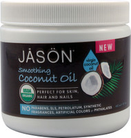 3 PACK of Jason Smoothing Coconut Oil -- 15 fl oz