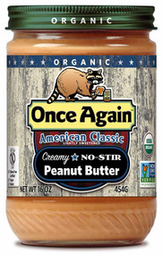 3 PACK of Once Again Peanut Butter Creamy American Classic -- 16 oz