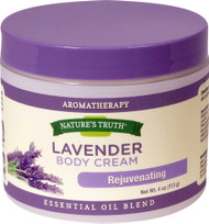 3 PACK of Natures Truth Lavender Body Cream -- 4 oz