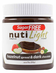 3 PACK of NutiLight Hazelnut & Cocoa Spread -- 11 oz