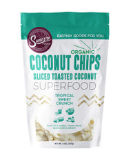 3 PACK of Suncore Foods Coconut Chips Sliced Toasted Coconut -- 8 oz