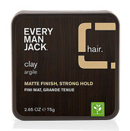 3 PACK of Every Man Jack Clay Argile Matte Finish Strong Hold -- 2.65 oz