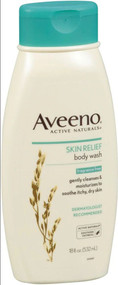 3 PACK of Aveeno Skin Relief Body Wash -- 18 fl oz