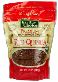 3 PACK of Natures Earthly Choice Organic Red Quinoa -- 12 oz