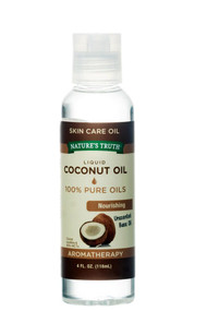 3 PACK of Natures Truth Coconut Oil -- 4 fl oz