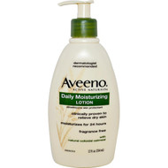 Aveeno, Active Naturals, Daily Moisturizing Lotion, Fragrance Free, 12 fl oz (354 ml)