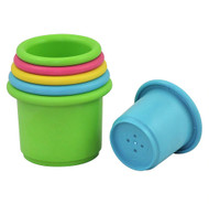 3 PACK OF Green Sprouts, Sprout Ware Stacking Cups,  6+ Months, Multicolor, 6 Cups,Green Sprouts, Sprout Ware Stacking Cups,  6+ Months, Multicolor, 6 Cups