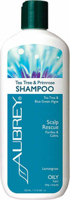 Aubrey Organics, Scalp Rescue Shampoo, Tea Tree & Primrose, 11 fl oz (325 ml)