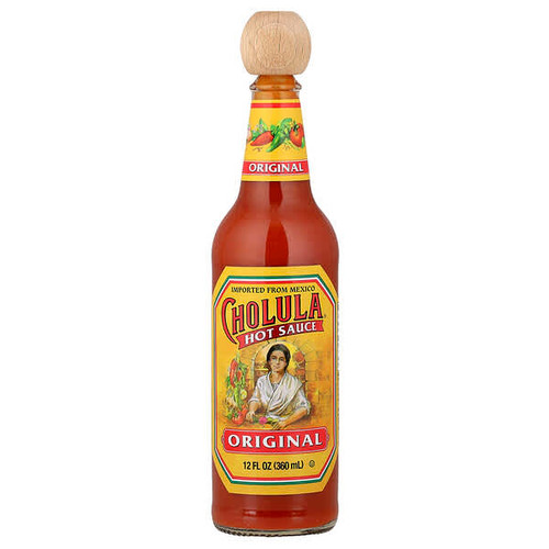 <img alt="Cholula, Hot Sauce, Original, 12 fl oz (360 ml)" title="Cholula, Hot Sauce, Original, 12 fl oz (360 ml),049733123457"