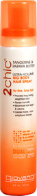 3 PACK of Giovanni 2chic Ultra-Volume Big Body Hair Spray Tangerine & Papaya Butter -- 5 fl oz