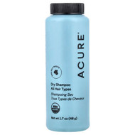 <img alt="ACURE, Dry Shampoo, All Hair Types, 1.7 oz (48 g)" title="ACURE, Dry Shampoo, All Hair Types, 1.7 oz (48 g),854049002323"