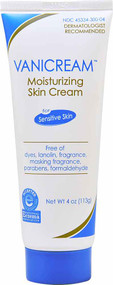 3 PACK of Vanicream Moisturizing Skin Cream for Sensitive Skin -- 4 fl oz