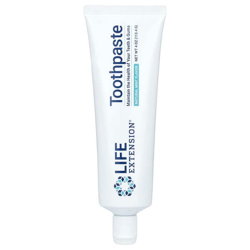 <img alt="Life Extension, Fluoride-Free Toothpaste, Natural Mint, 4 oz (113.4 g)" title="Life Extension, Fluoride-Free Toothpaste, Natural Mint, 4 oz (113.4 g),737870127840"