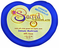 3 PACK of Sacred Chocolate Heart Bar Immuno Mushroom -- 1.44 oz