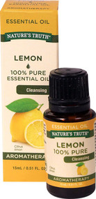 3 PACK of Natures Truth 100% Pure Essential Oil Lemon -- 0.51 fl oz