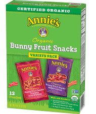 3 PACK of Annies Homegrown Organic Bernies Farm Fruit Snacks-Variety Pack Summer Strawberry & Berry Patch -- 12 Pouches