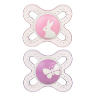 3 PACK of MAM Start Size Newborn to 2 Months Pacifier in Pink/Purple -- 2 Pack