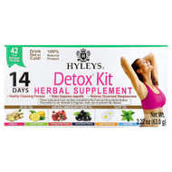 <img alt="Hyleys Tea, 14 Days Detox Kit, Assorted, 42 Foil Envelope Tea Bags, 2.22 oz (63 g)" title="Hyleys Tea, 14 Days Detox Kit, Assorted, 42 Foil Envelope Tea Bags, 2.22 oz (63 g),4791045015963"