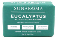 3 PACK of Sunaroma Eucalyptus Body Bar Soap -- 8 oz