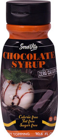 3 PACK of ServiVita Chocolate Syrup Zero Calories -- 10.6 fl oz