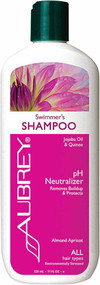 3 PACK of Aubrey Organics, Swimmer's Shampoo, pH Neutralizer, Almond Apricot, All Hair Types, 11 fl oz (325 ml)