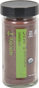3 PACK of Spicely Organics Sumac Ground Jar -- 2 oz