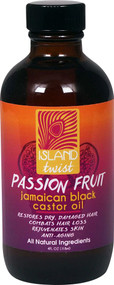 3 PACK of Island Twist Jamaican Black Castor Oil Passion Fruit -- 4 fl oz
