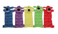3 PACK of Multipet Loofa Dog Toy Assorted Colors -- 1 Toy