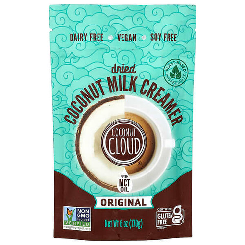 <img alt="Coconut Cloud, Dried Coconut Milk Creamer, Original, 6 oz (170 g)" title="Coconut Cloud, Dried Coconut Milk Creamer, Original, 6 oz (170 g),019962703331"