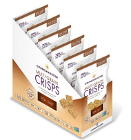 3 PACK of Crunch Master Multi-Grain Crisp Crackers Glulten Free Sea Salt -- 6 Packs