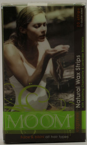 Moom, Natural Wax Strips, with Soothing Chamomile & Lavender Botanicals, 20 Strips (Discontinued Item)