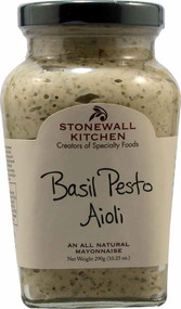 3 PACK of Stonewall Kitchen All Natural Aioli Basil Pesto -- 10.25 oz