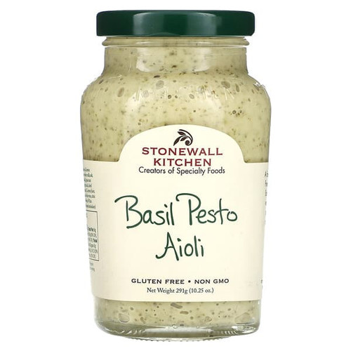 <img alt="Stonewall Kitchen, Basil Pesto Aioli, 10.25 oz (291 g)" title="Stonewall Kitchen, Basil Pesto Aioli, 10.25 oz (291 g),711381317525"