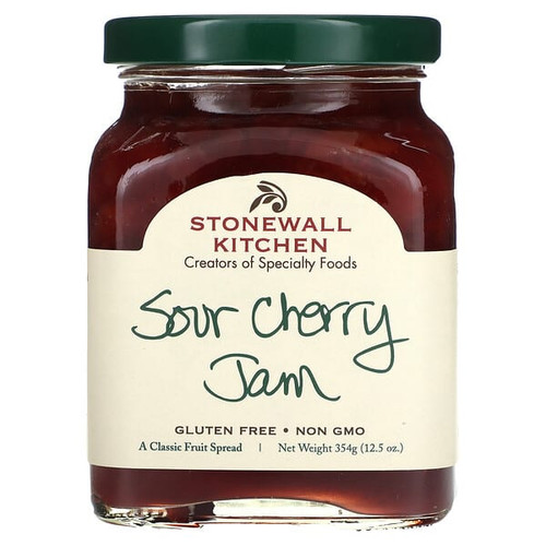 <img alt="Stonewall Kitchen, Sour Cherry Jam, 12.5 oz (354 g)" title="Stonewall Kitchen, Sour Cherry Jam, 12.5 oz (354 g),711381021941"